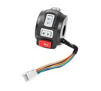 Fenteer Interruptor Multifunción para Bicicleta Eléctrica con Selector de Señal Cuerpo Robusto E Impermeable Adecuado para Motoc, Izquierda