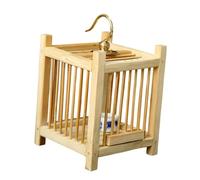 Fenteer Jaula para Saltamontes, Pequeña Mascota, Portátil, de Calidad, Hecha a Mano.