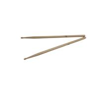 Fenteer Juego de 2 Baquetas de Madera para Batería, Portátiles, Antideslizantes, Profesionales, Ligeras, para Principiantes en Percusión Acústica, Color Madera 7a