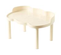 Fenteer Juego para Hámster, Ajustable, de Altura, Impermeable, para Animales Pequeños, Estable para Comedero, Rueda de Ejercicio, Mascotas Pequeñas, Ratones, Blanco