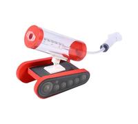 Fenteer Juguete de Rompecabezas de artillería de Cohetes para niños, Kit de Ciencia para, Modelo neumático, Color Aleatorio