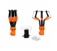 Fenteer Kit 3 piezas para cambiar bombillas, kit herramientas para cambiar bombillas luces empotradas en el hogar y el dormitorio, Naranja
