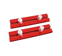 Fenteer Kit de banco de parada de cepillado de carpintería, accesorio de herramienta de Circular, deflector de tablero cepillador de madera profesional, 19.8mm