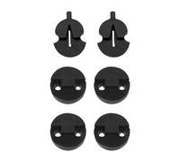 Fenteer La Práctica Del Violín Mide 4 Paquete de Estilo Redondo para Práctica Nocturna Accesorios de Instrumentos Ligeros Practicar Silencio