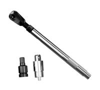 Fenteer Llave de impacto de extensión descentrada de 1/2", extensores de trinquete de impacto de rendimiento multiusos, para adaptador de taladro