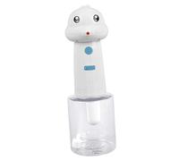 Fenteer Máquina eléctrica de Espuma de Limpieza para Perros, dispensador automático de jabón para Perros, Blanco