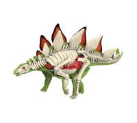 Fenteer Material didáctico: Modelo de Cuerpo Animal, Juguete de Aprendizaje, Rompecabezas, biología Animal Realista para enseñar a los niños en casa, 3104