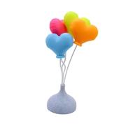 Fenteer Mini globos decorativos, accesorios multiusos, compactos y coloridos, pilares de globos en forma de corazón para proyectos artísticos de casas de