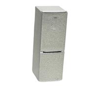 Fenteer Mini refrigerador de simulación para casa de muñecas, congelador en Miniatura a Escala 1/64, Muebles en Miniatura, Dos Puertas
