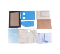 Fenteer Miniatura Modelo de Edificio Kit de Montaje Casa Europea Arquitectura en Madera Espuma Función DIY Ensamblaje Manual Adecuado para Entusiastas de, Style a