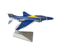 Fenteer Modelo de avión de a Escala 1:144, Modelo de avión de de Ataque, Juguete de simulación, simulado para decoración de Escritorio de Sala, Azul