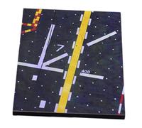 Fenteer Modelo de Avión de de Aeropuerto a Escala 1/72, de Estacionamiento, Coleccionable, de Madera, Decoración Estática Premium, Modelo D, Style a