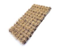 Fenteer Modelo de de simulación en Miniatura de césped en racimo Grande, Modelo de Paisaje, Conjunto de mechones de césped, para Arquitectura y, Amarillo