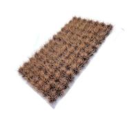 Fenteer Modelo de de simulación en Miniatura de césped en racimo Grande, Modelo de Paisaje, Conjunto de mechones de césped, para Arquitectura y, MarrÓn