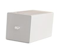 Fenteer Organizador de Escritorio con cajón, versátil, Minimalista, Funcional para Uso Diario, Resistente, apilable, Color, 20cmx10cmx10cm