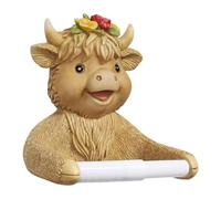 Fenteer Organizador de papel higiénico para pared, resistente, con forma, para baño de hotel o granja.