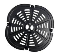 Fenteer Pan de Reemplazo de Freidora de Aire, Air Fryer Grill Pan, Partitura de La Rejilla de Aire Freidora Conveniente, Placa de Parrilla, Plato para Verduras, Rejilla para Pizza de Pollo Bistec