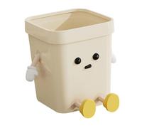 Fenteer Papelera Creativa, contenedor de Basura Multifuncional Elegante, Bonito Cubo de Basura para Debajo del Escritorio, Estudio, Cocina del hogar, Sentado Medio