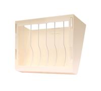 Fenteer Pastelera de de Conejos Ratch de alimentación Accesorios de cabaña Minimización de residuos para Conejillo de Indias, Beige