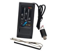 Fenteer Pastilla de Guitarra EQ-505 de 3 Bandas para Zurdos