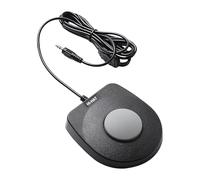 Fenteer Pedal de sustain, módulos de tono negro, pedal de batería de alta sensibilidad, piezas de instrumentos musicales para batería, de mano, piano, Interfaz de 3.5 Mm