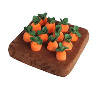 Fenteer Peluche de Zanahoria para Perros, Juguete de para Perros Y Gatos Que Estimula El Coeficiente, Juguete de Zanahoria para, 12 Piezas de Zanahoria