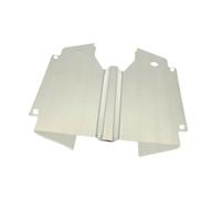 Fenteer Placa de chasis de Coche RC, Accesorios de Acero Inoxidable, fácil de Instalar, reemplazo y actualización, de chasis para 1/10 V1