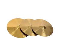 Fenteer Platillo de Batería Hi Hat, Herramienta para Músicos Principiantes en Ensayos, 14inch 16inch