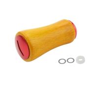 Fenteer Pomo de de Carrete de Pesca de Madera, Profesional, Fácil Instalación, Repuestos, Durabilidad, Resistente, Portátil, Reemplazo Direct, Rojo