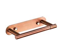 Fenteer Portarrollos de Papel Higiénico, Estante de Almacenamiento, Duradero, Resistente, Fácil Instalación, Portarrollos de Papel, Soporte de Pared para Casa, Oro rosa