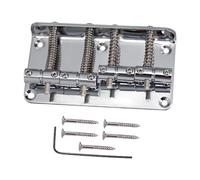 Fenteer Reemplazo de Monturas Fijas de Pieza Trasera de Metal para Puente de Bajo de