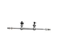 Fenteer Reemplazo de Orejeta de Caja de Tambor Tom de Metal con Varillas de Tensión con Tornillo de Montaje Y Arandela, Fácil de Instalar, Reparación de Instr, Espaciado entre Agujeros 5cm