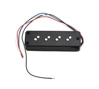 Fenteer Reemplazo de pastilla de bobina doble para bajo de, fácil de instalar, pieza de instrumentos musicales, pastilla humbucker para sala, Puente