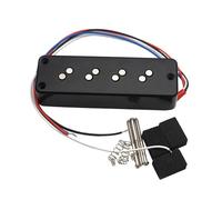 Fenteer Reemplazo de pastilla de bobina doble para bajo de, fácil de instalar, pieza de instrumentos musicales, pastilla humbucker para sala, Cuello