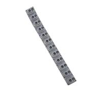 Fenteer Reemplazo de tira de silicona conductora para teclado, almohadilla de botones profesionales de rendimiento, accesorios multifuncionales, 1 Goma