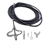 Fenteer Serpiente de drenaje, cable de barrena de drenaje, reemplazo resistente, recogedor de, resorte, eliminador de obstrucciones, limpiador para, 600cm