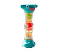Fenteer Sonajero Infantil Tubo de Gotas Juguete de Aprendizaje E Instrumento de Que Entrena La Coordinación Ojo Mano Adecuado para Juegos, Verde