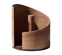 Fenteer Soporte de Madera para Toallas de Papel, Soporte para Toallas de Cocina, Soportes de de Papel Independientes para Encimera de Dormitorio O