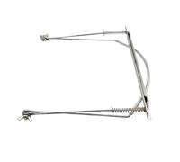 Fenteer Soporte para Armónica Ajustable Compatible con 24 Orificios de Metal con Almohadilla Antideslizante para Ensayos Interpretaciones Musicales, Plata