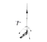 Fenteer Soporte para Hi Hat Atril para Charles Pedestal para Platillos Soporte de Batería con Construcción de Metal Y Altura Ajustable Adecuado para Baterist