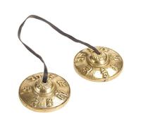 Fenteer Tingsha Cymbal Bell Meditation Tibetan Cymbals 65cm para Amigos Decoración de Ligera Bells Chime Bells, B