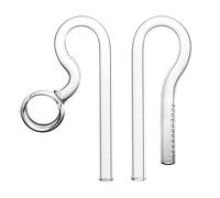 Fenteer Tubo de Cristal para Acuario, de Filtración Eficiente, 13mm, Individual