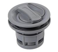 Fenteer Válvula de Aire para Barco Válvula Inflable Tapón Espiral Repuesto Válvula de Gas Diseño Ergonómico Material PP Adecuada para Kayak Canoa Actividades, Gris