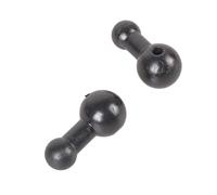 Fentency Conector doble de cabeza para soportes de teléfono, conexión segura, adaptador de junta para motocicleta, coche