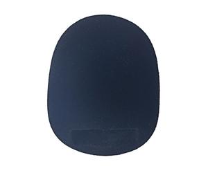Fentency Funda de esponja para parabrisas para Go II, color negro | Cubierta de espuma protectora, micrófonos estándar, instalación sin herramientas para equipos de sonido portátiles de