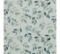 FENTIS Verde Claro Papel Pintado Autoadhesivo Floral Papel Pintado Autoadhesivo Diseño de Hojas Vinilo Adhesivo Papel de Contacto Rollos para Dormitorio Armario Baño Decoración 44.5x300cm