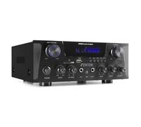Fenton AV430B Amplificador HiFi Karaoke Bluetooth 2x300W Negro