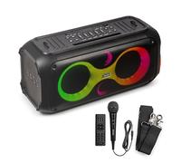 Altavoces Fenton Karaoke Inalámbricos 180W con Bluetooth, luces LED y micrófono