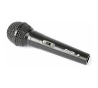 Fenton DM100 Micrófono karaoke dinámico | Patrón supercardioide, interruptor On/Off, cable XLR a jack de 3 m, reducción de ruido