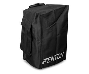 Fenton funda protectora para altavoz FT12LED, resistente de nailon con costuras reforzadas, apertura superior para asa, bolsillo lateral para accesorios, transporte seguro